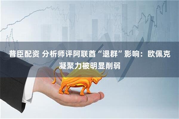 普臣配资 分析师评阿联酋“退群”影响：欧佩克凝聚力被明显削弱
